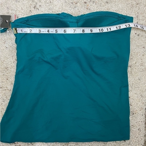 NWT Vince Camuto Bandeau Full Torso With Adjustable Removable Strap Swim Top - Picture 10 of 10
